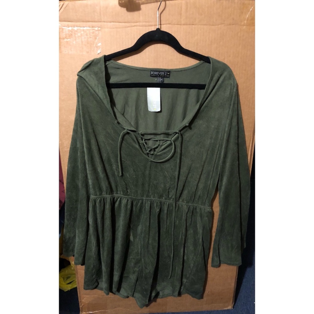 NWT Velvet Forever21 Romper